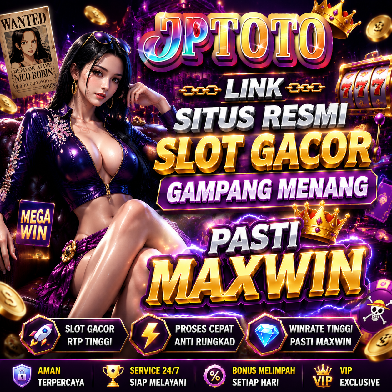 JPTOTO: Link Situs Resmi Slot Gacor Gampang Menang Pasti Maxwin